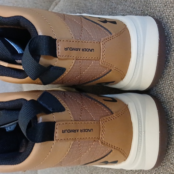 New Under Armour GS Stellar G2 6" Tan Brown Boots, Size 6 Youth - Picture 4 of 10